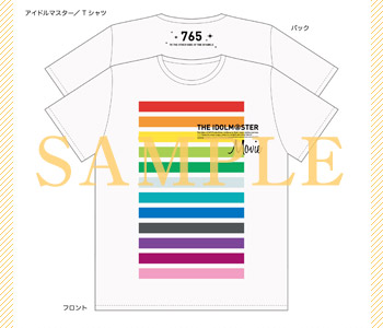 Tシャツ(IDOL COLORS) (M、L)